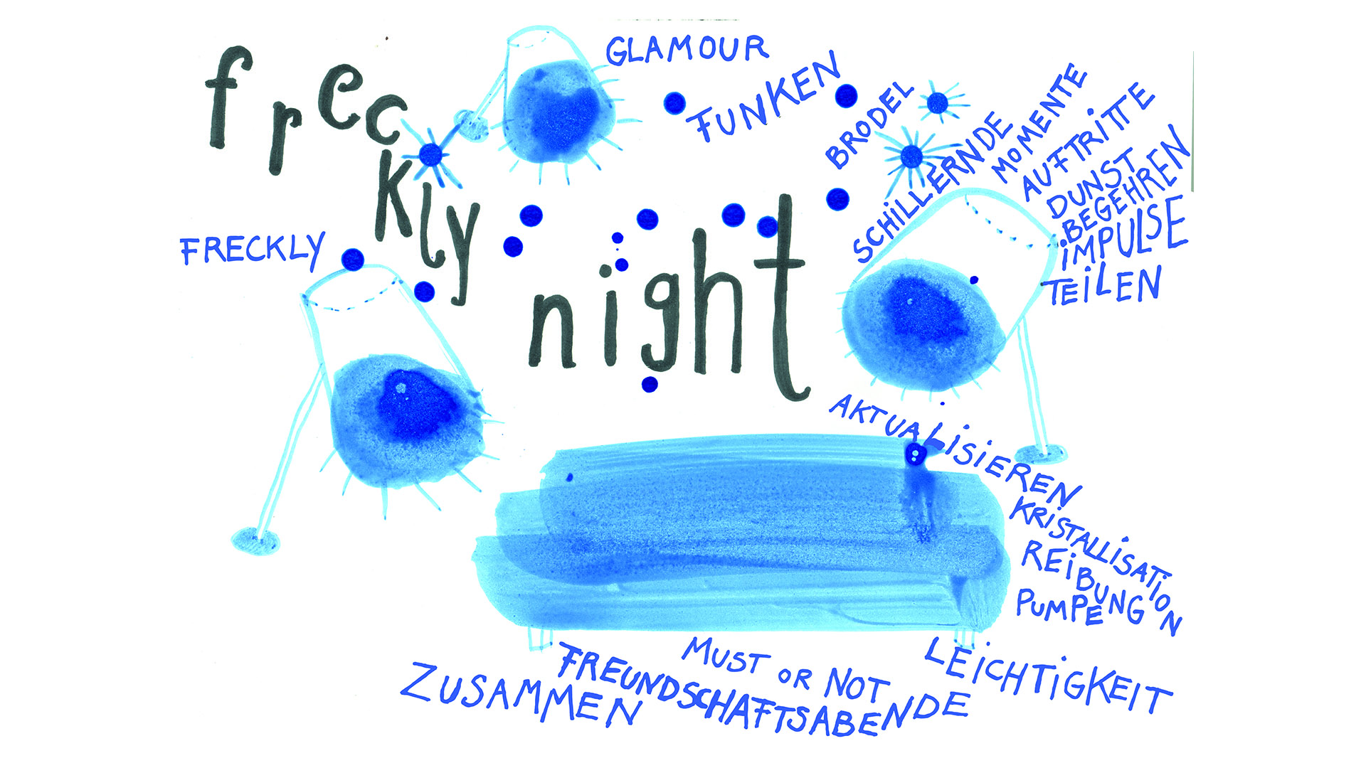 FRECKLY NIGHT (Schillernde Momente zwischen Vergangenheit und Zukunft)