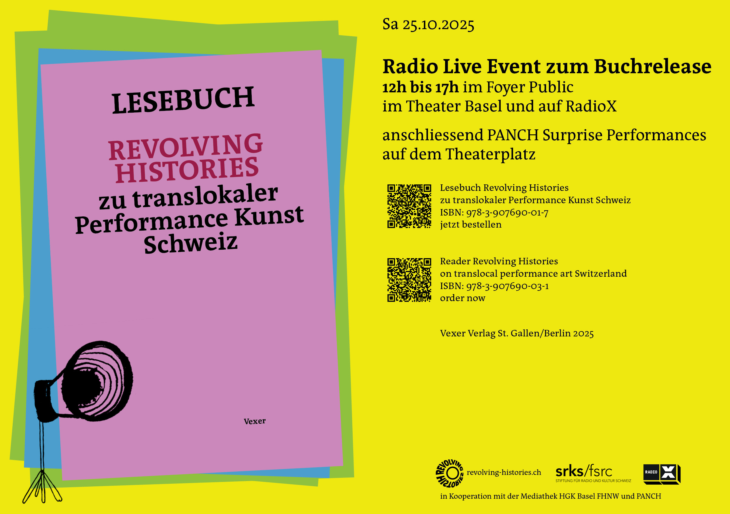 Lesebuch Revolving Histories